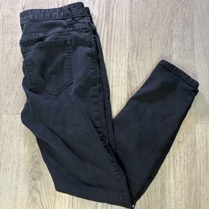 Free People Jeans Women‎ 28 Skinny Black Denim 61855-16515125  Distressed